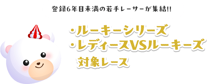 ルーキーシリーズ レディースVSルーキーシリーズ 対象レース